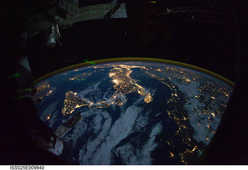 Illustration for article titled What do these nighttime satellite photos reveal about civilization?